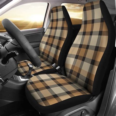 burberry plaid car seat covers